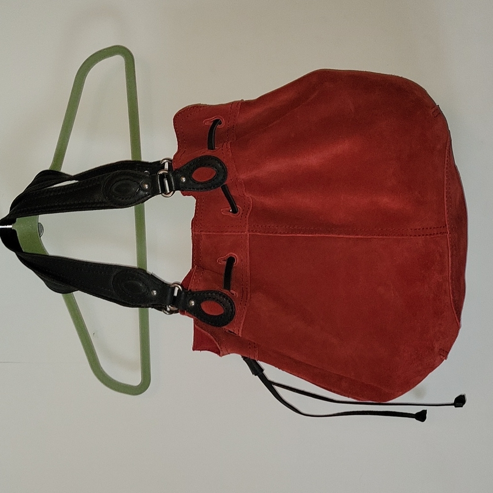 Lucky Brand Suede Leather Shoulder Bag